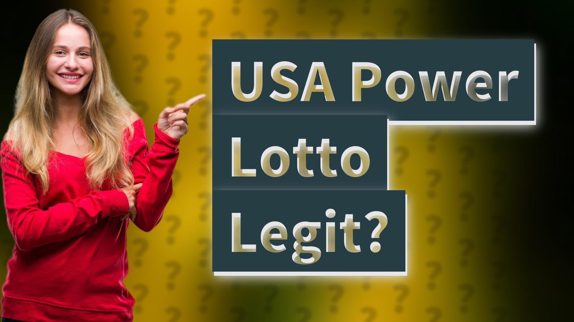 USA Power Lotto Legit?