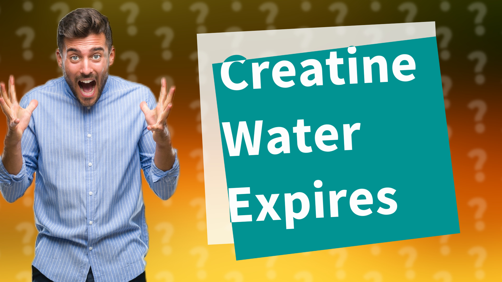 Creatine Water Expires
