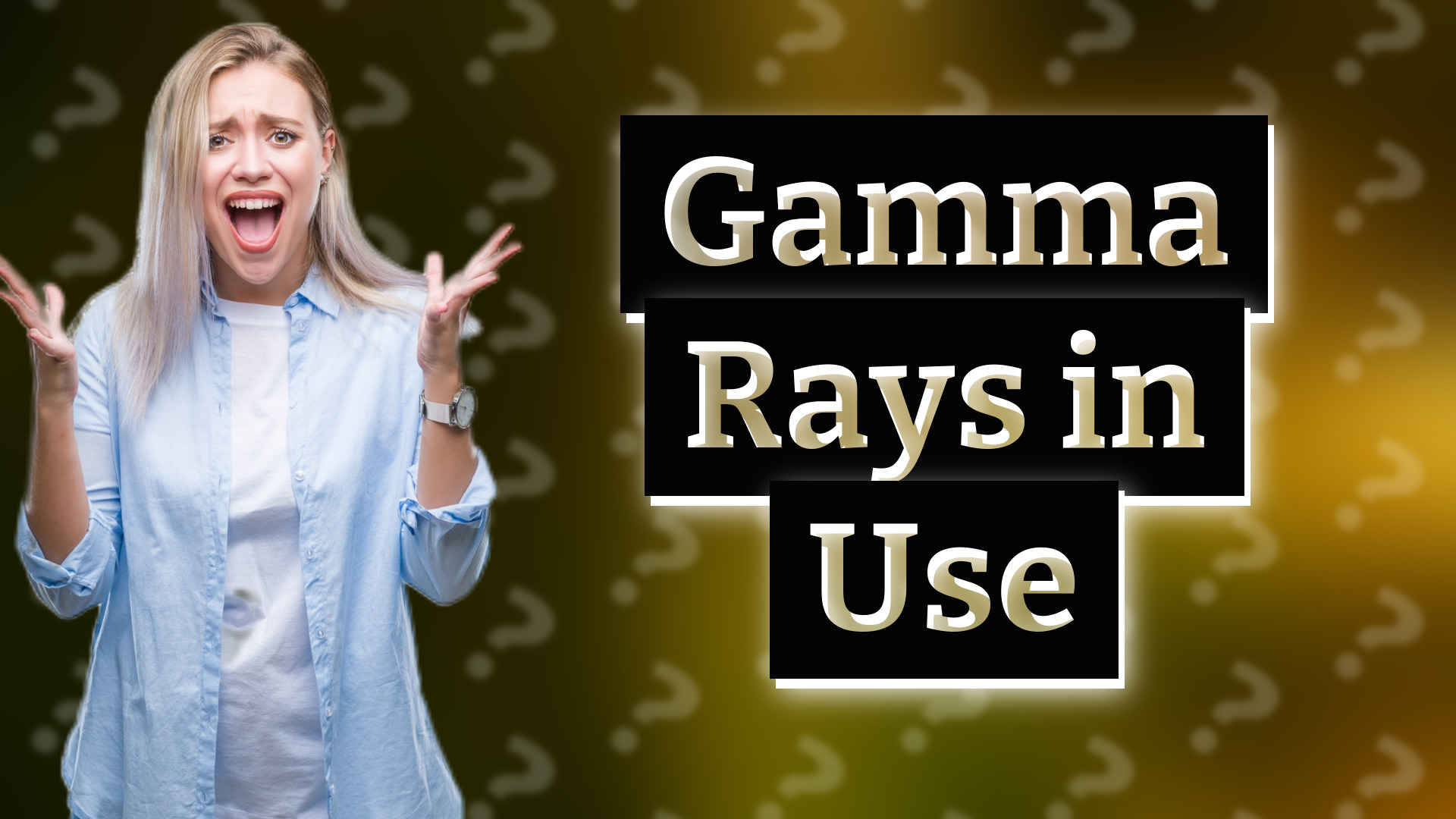 Gamma Rays in Use
