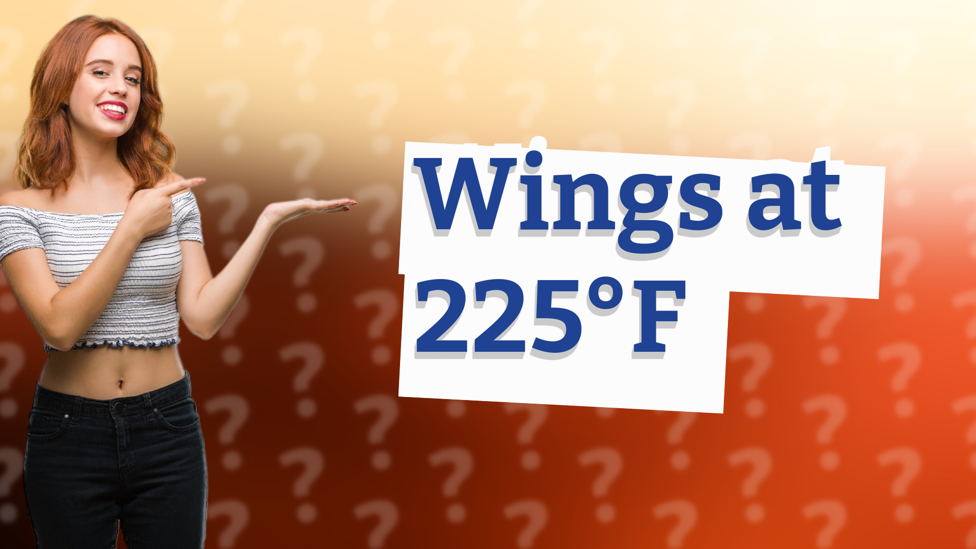 Wings at 225°F