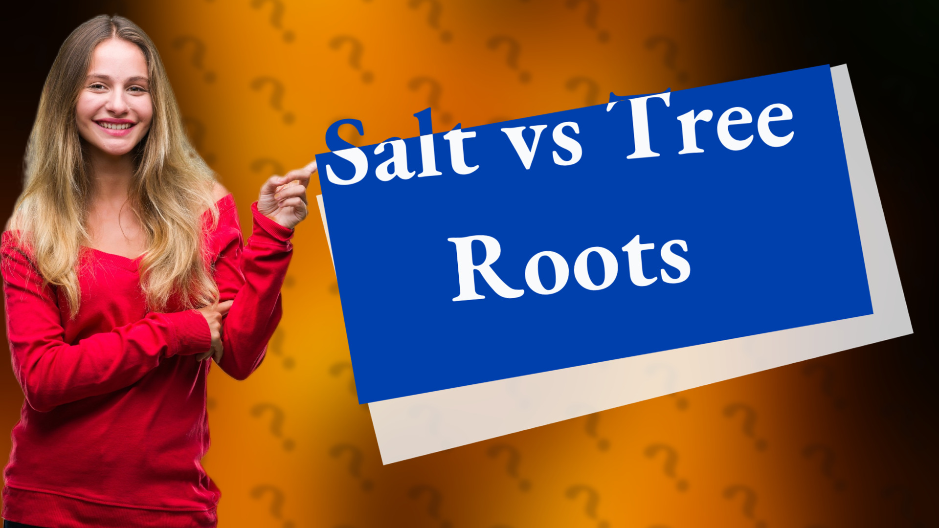 Salt vs Tree Roots