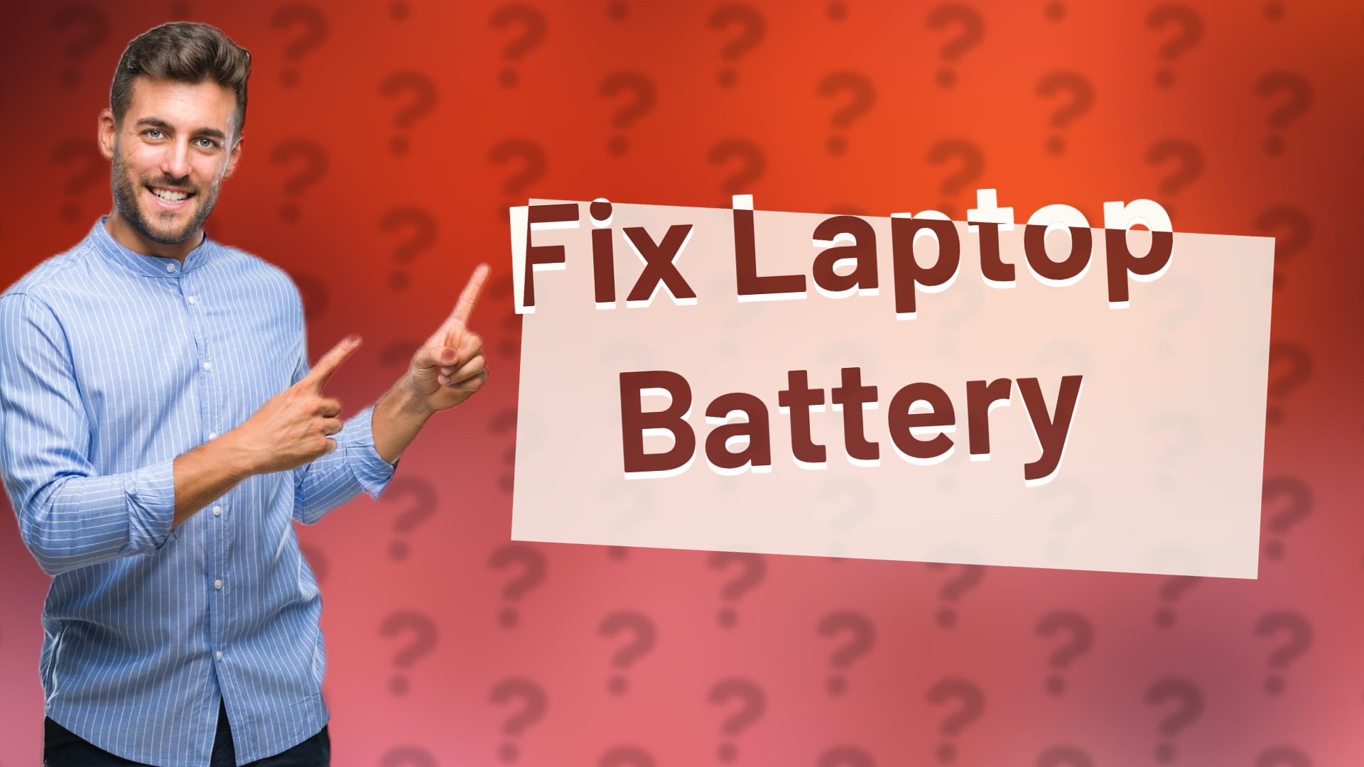 Fix Laptop Battery