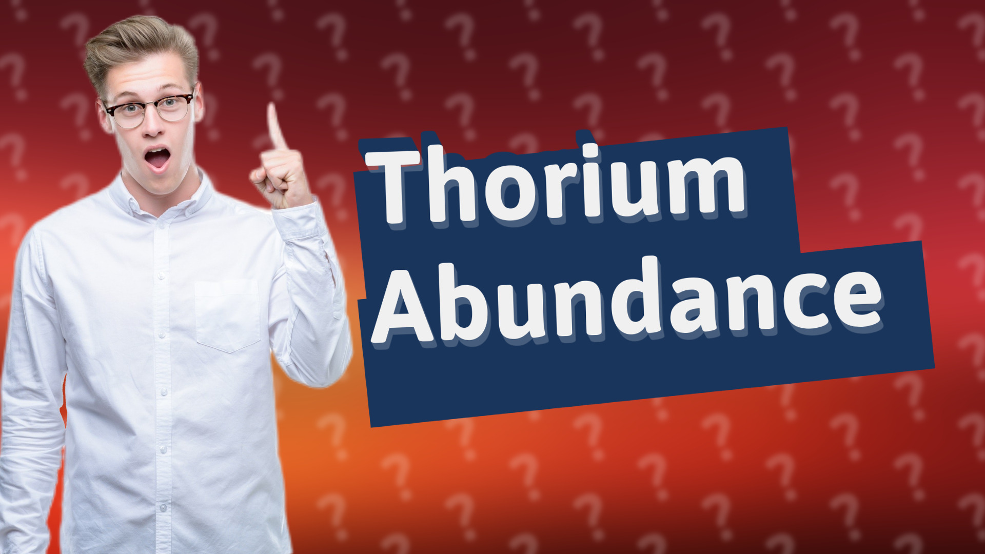 Thorium Abundance