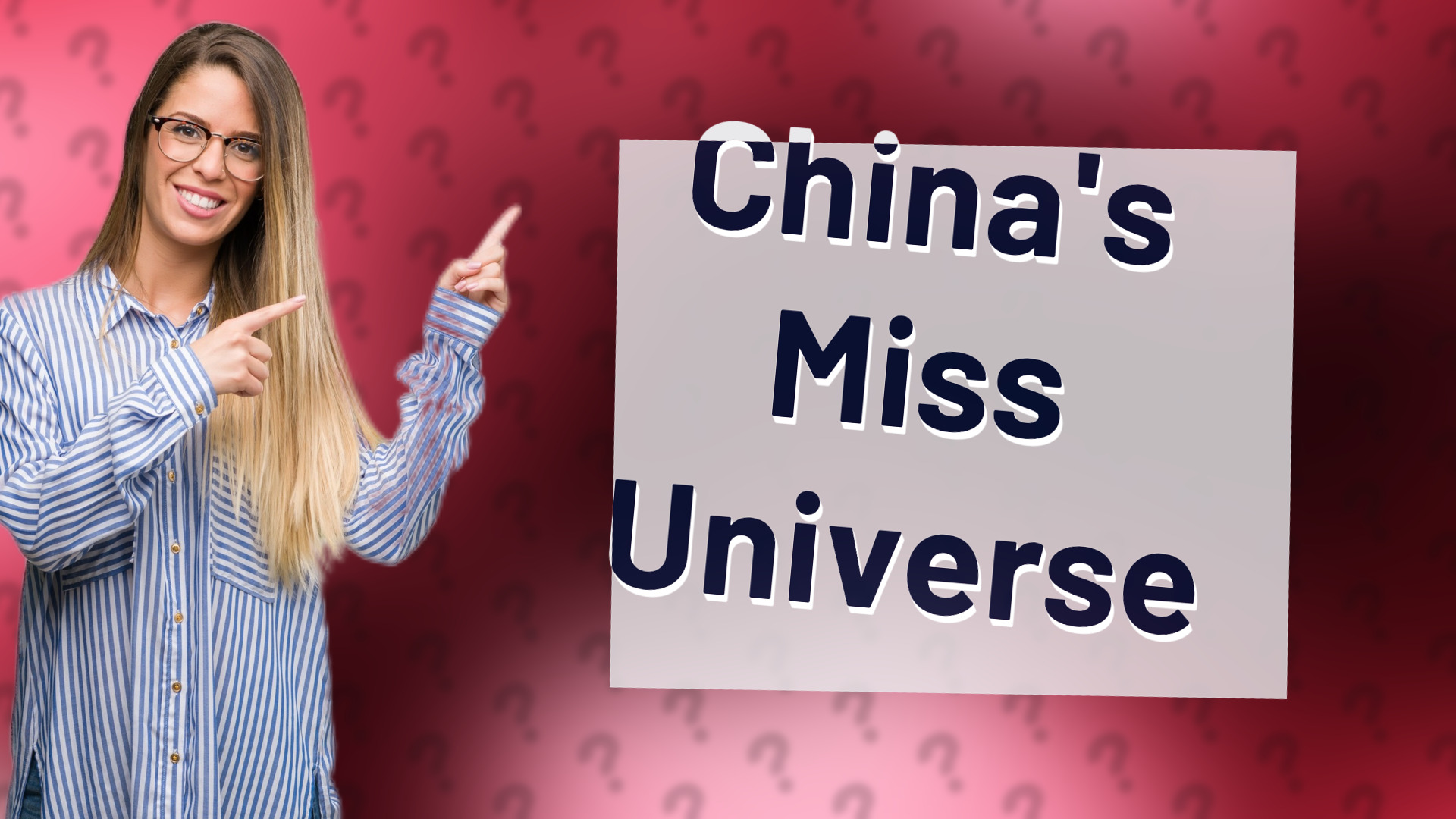 China's Miss Universe