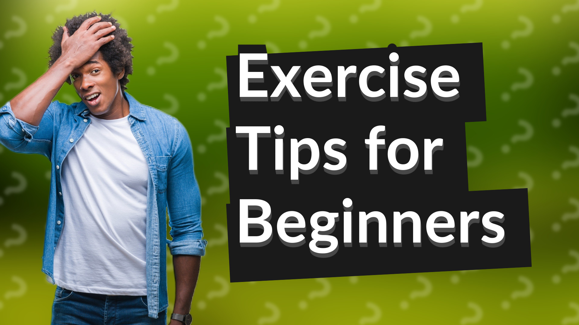 Exercise Tips for Beginners