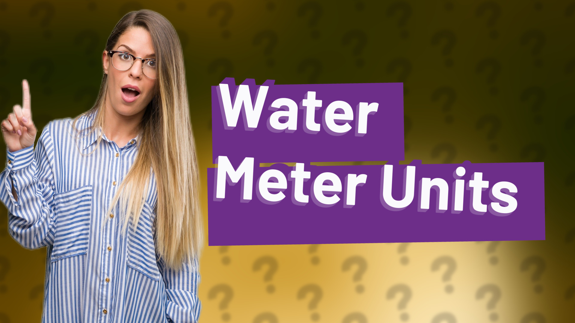 Water Meter Units