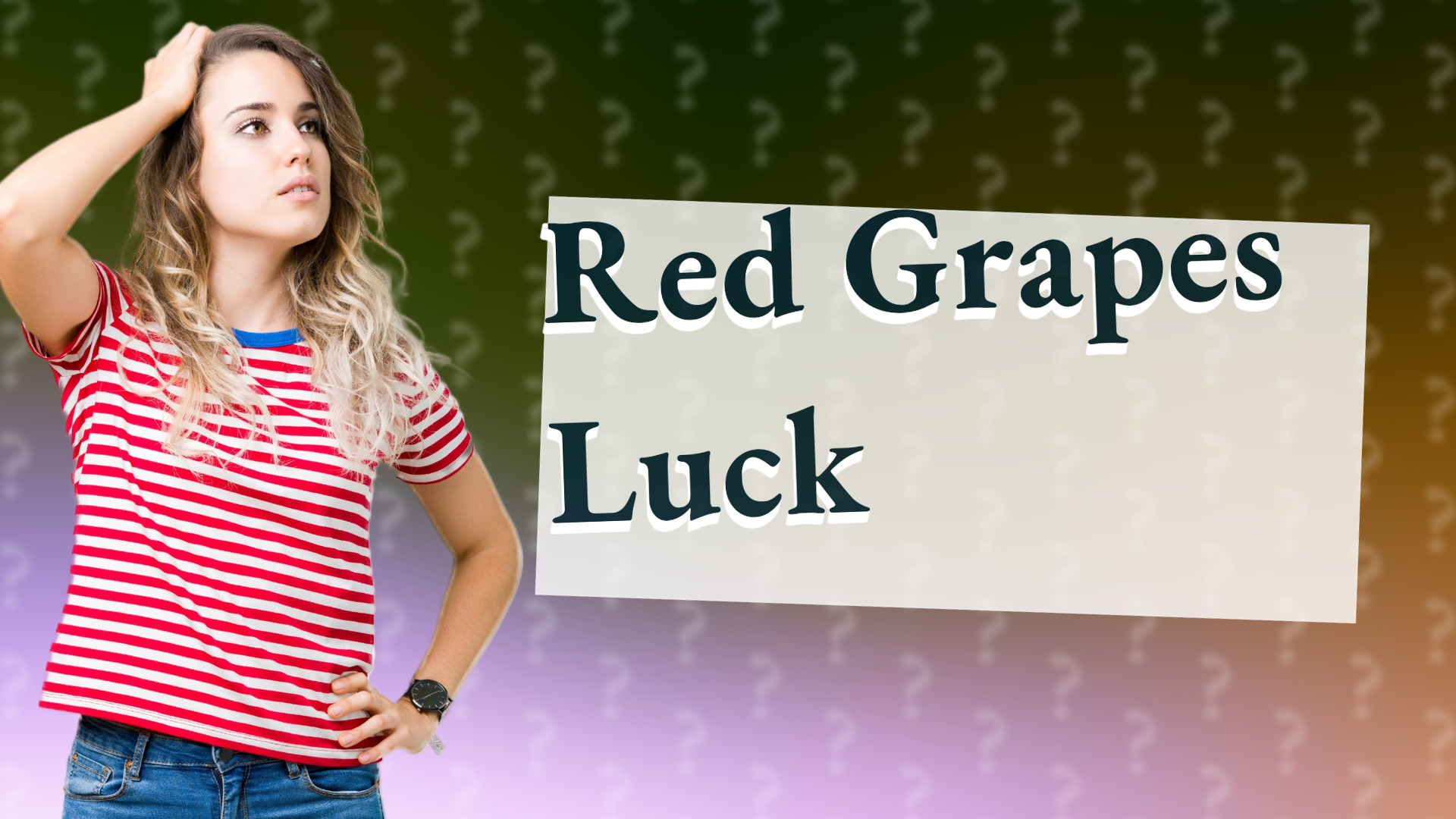 Red Grapes Luck