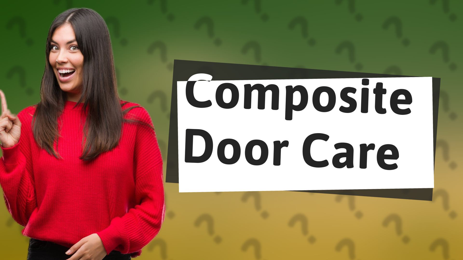 Composite Door Care