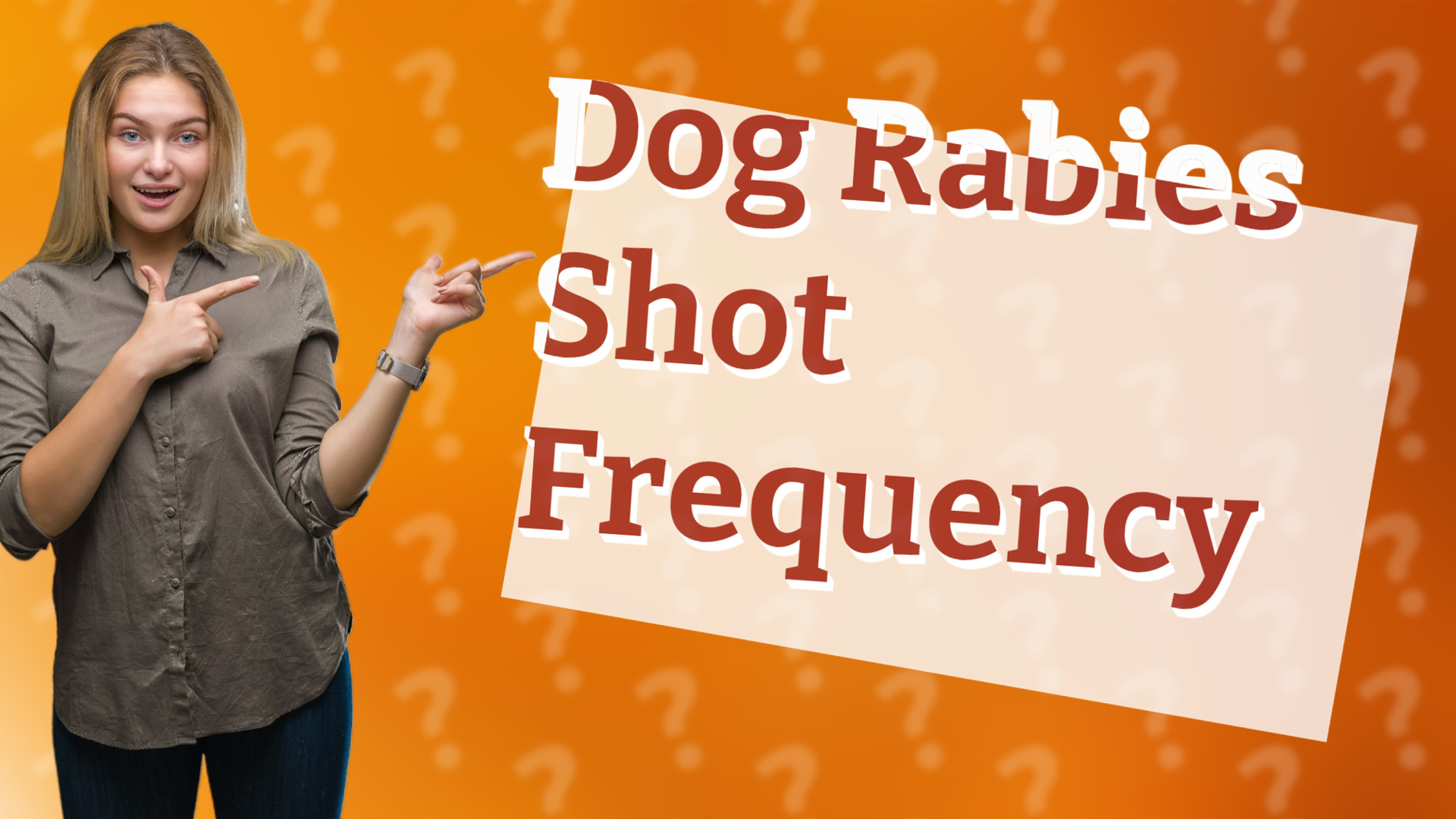 Dog Rabies Shot Frequency