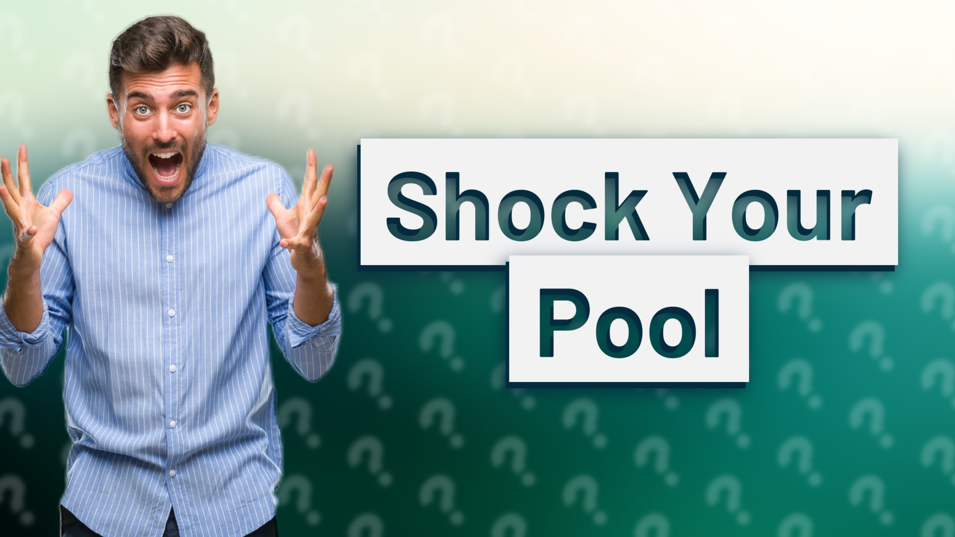 Shock Your Pool