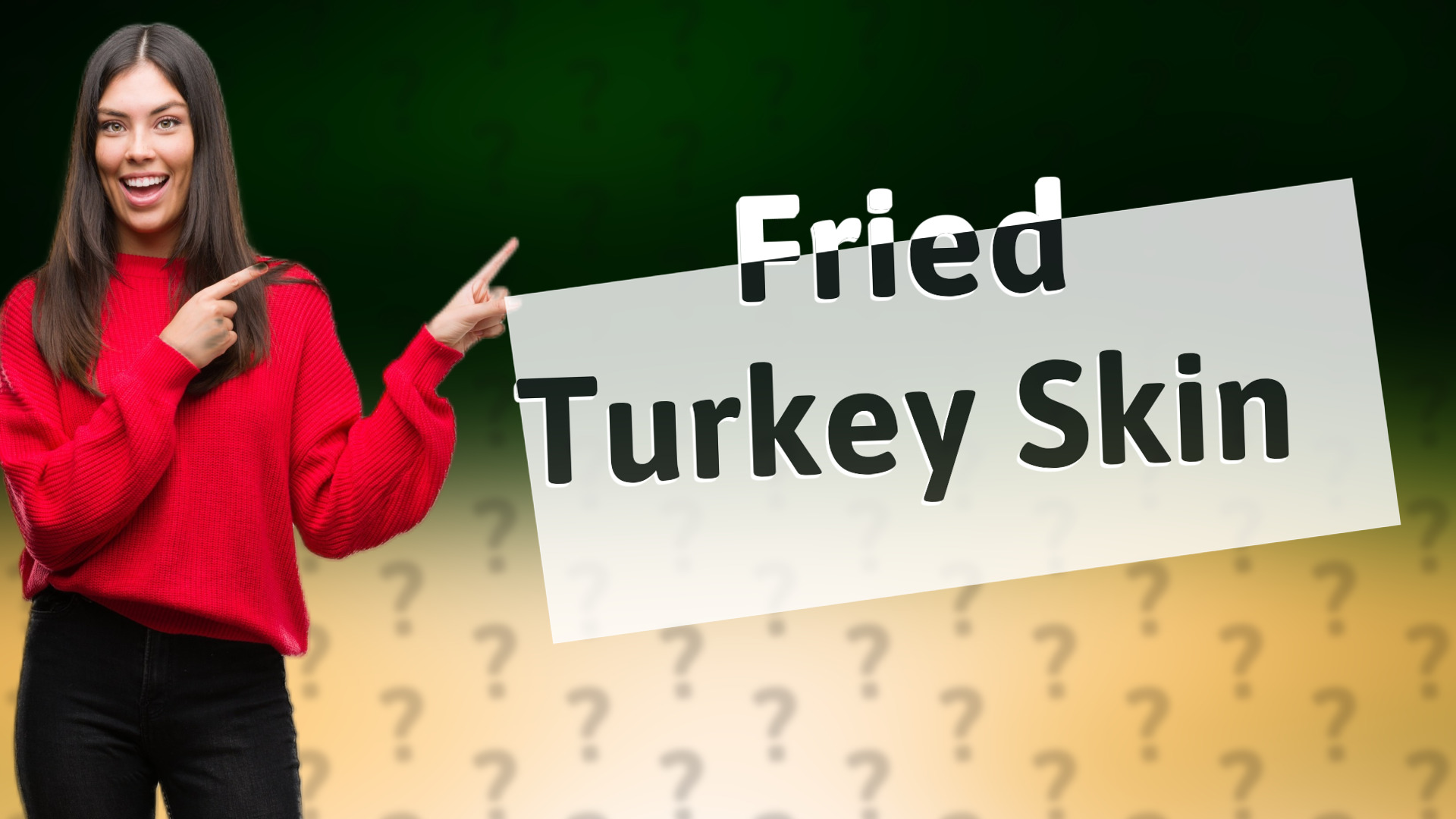 Fried Turkey Skin