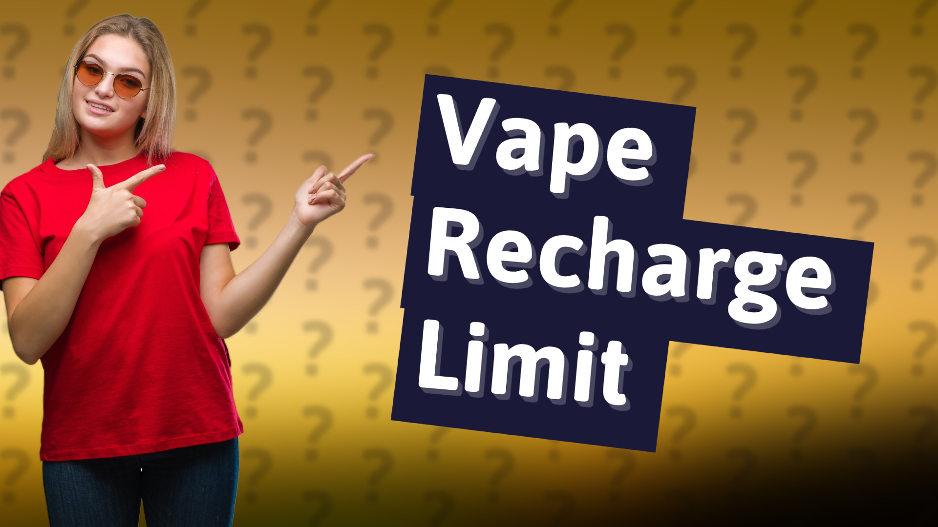 Vape Recharge Limit