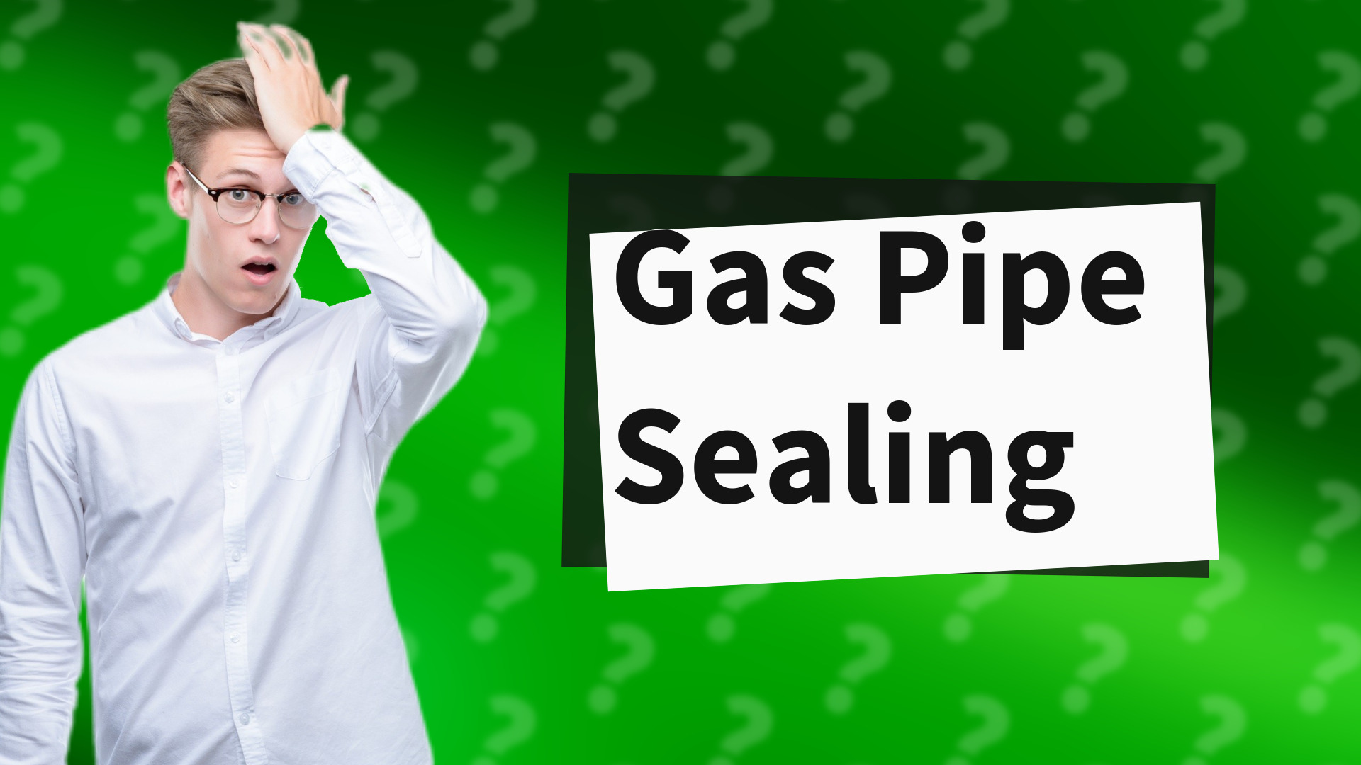 Gas Pipe Sealing