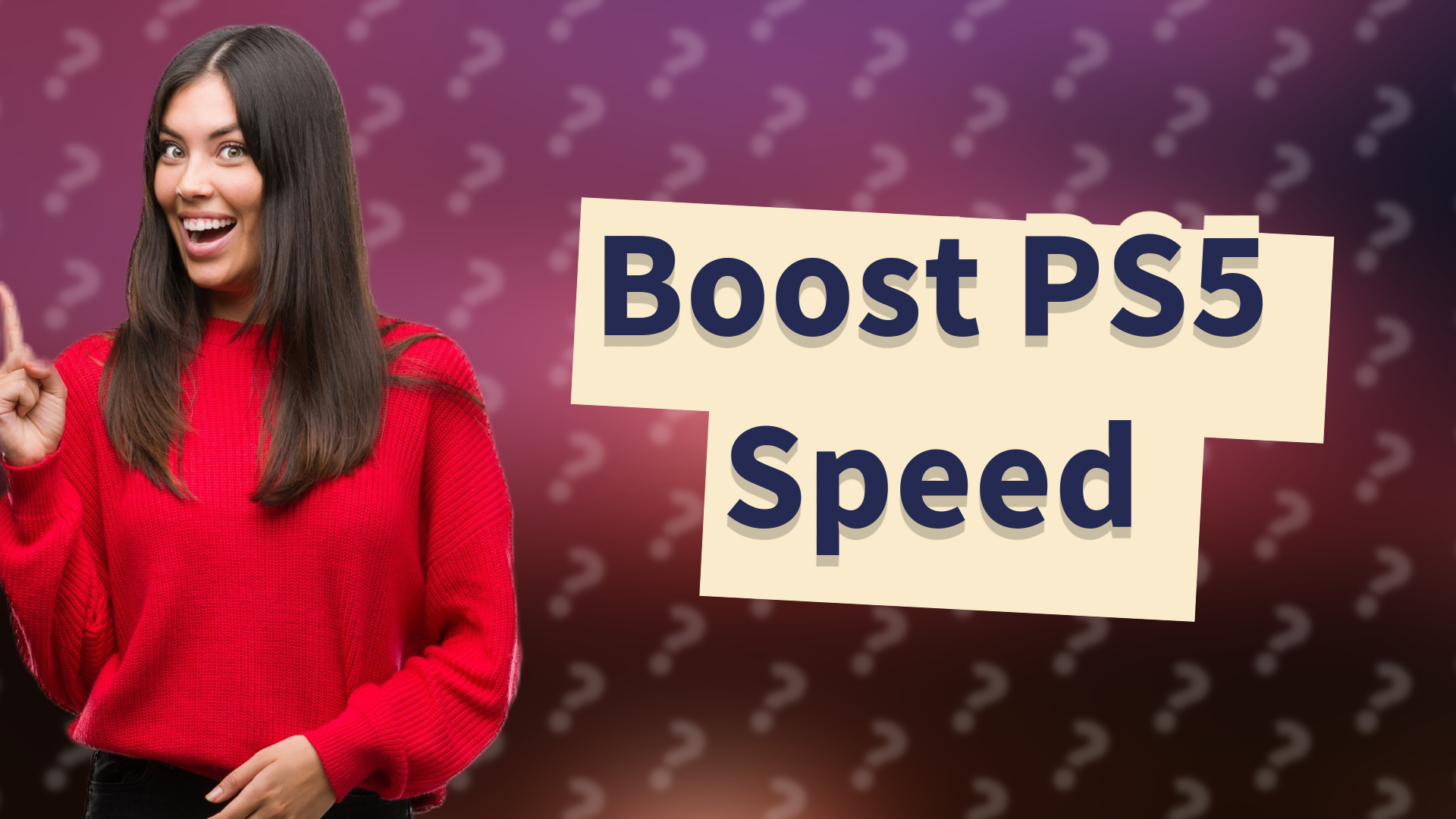 Boost PS5 Speed