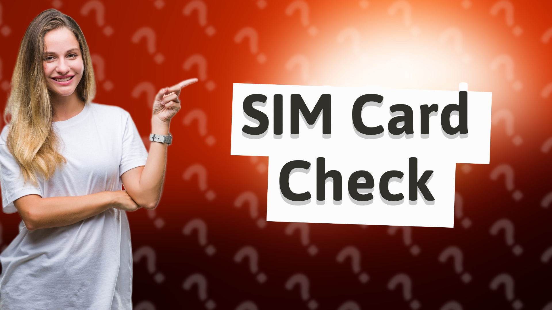SIM Card Check