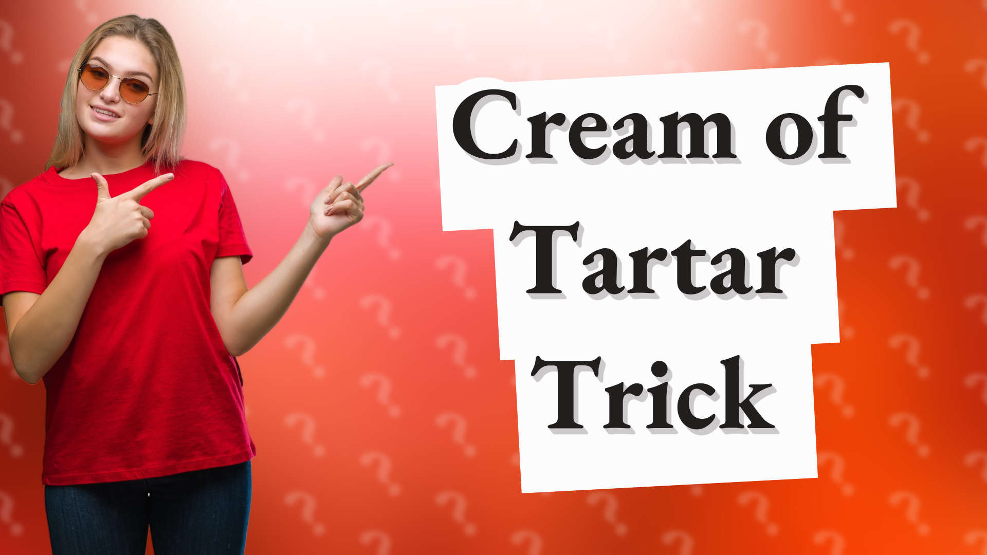 Cream of Tartar Trick