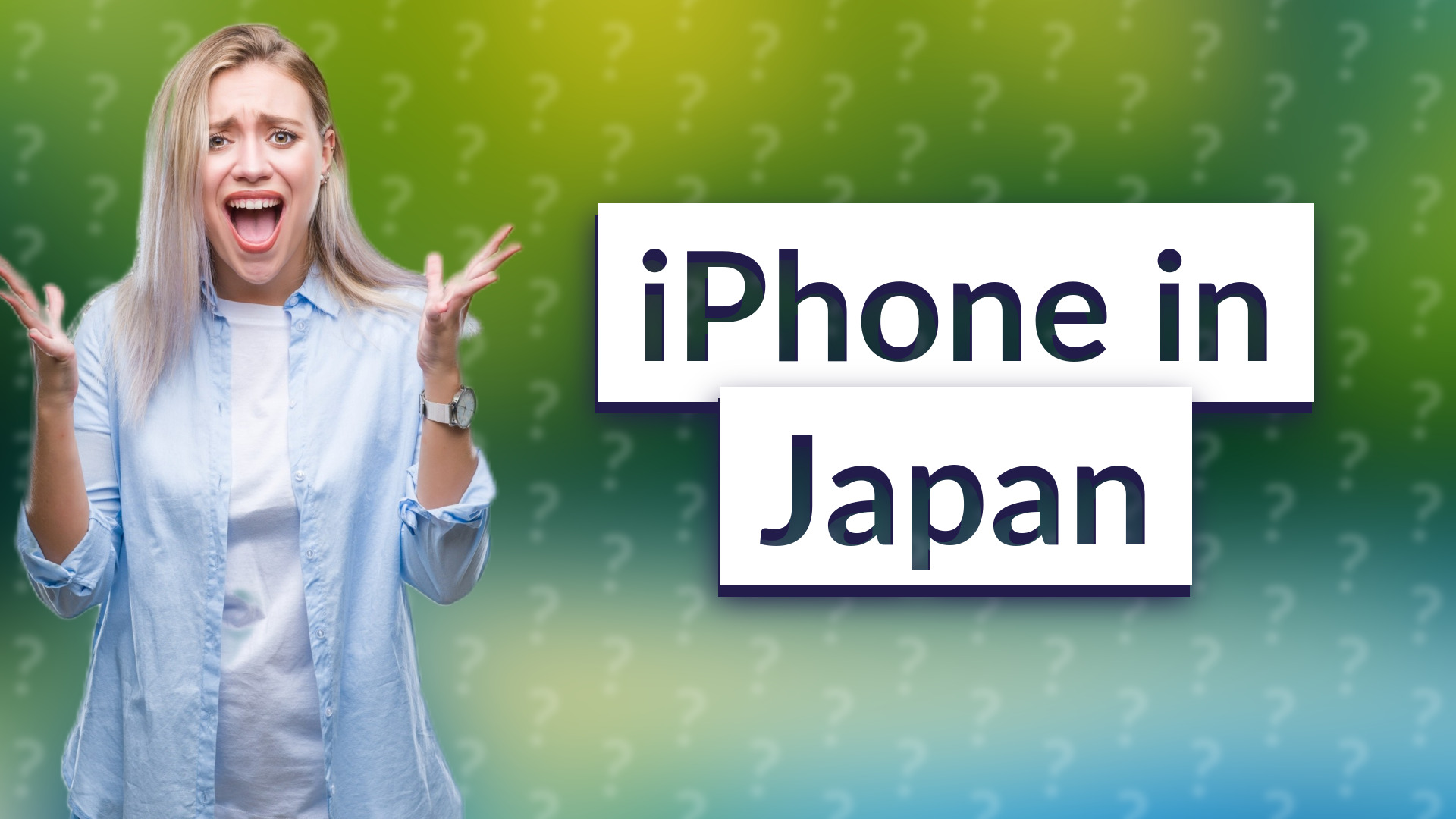 iPhone in Japan