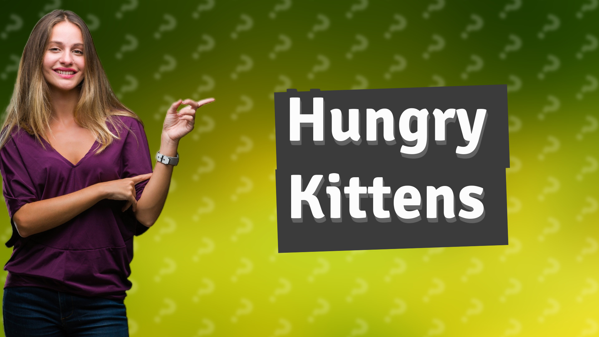 Hungry Kittens