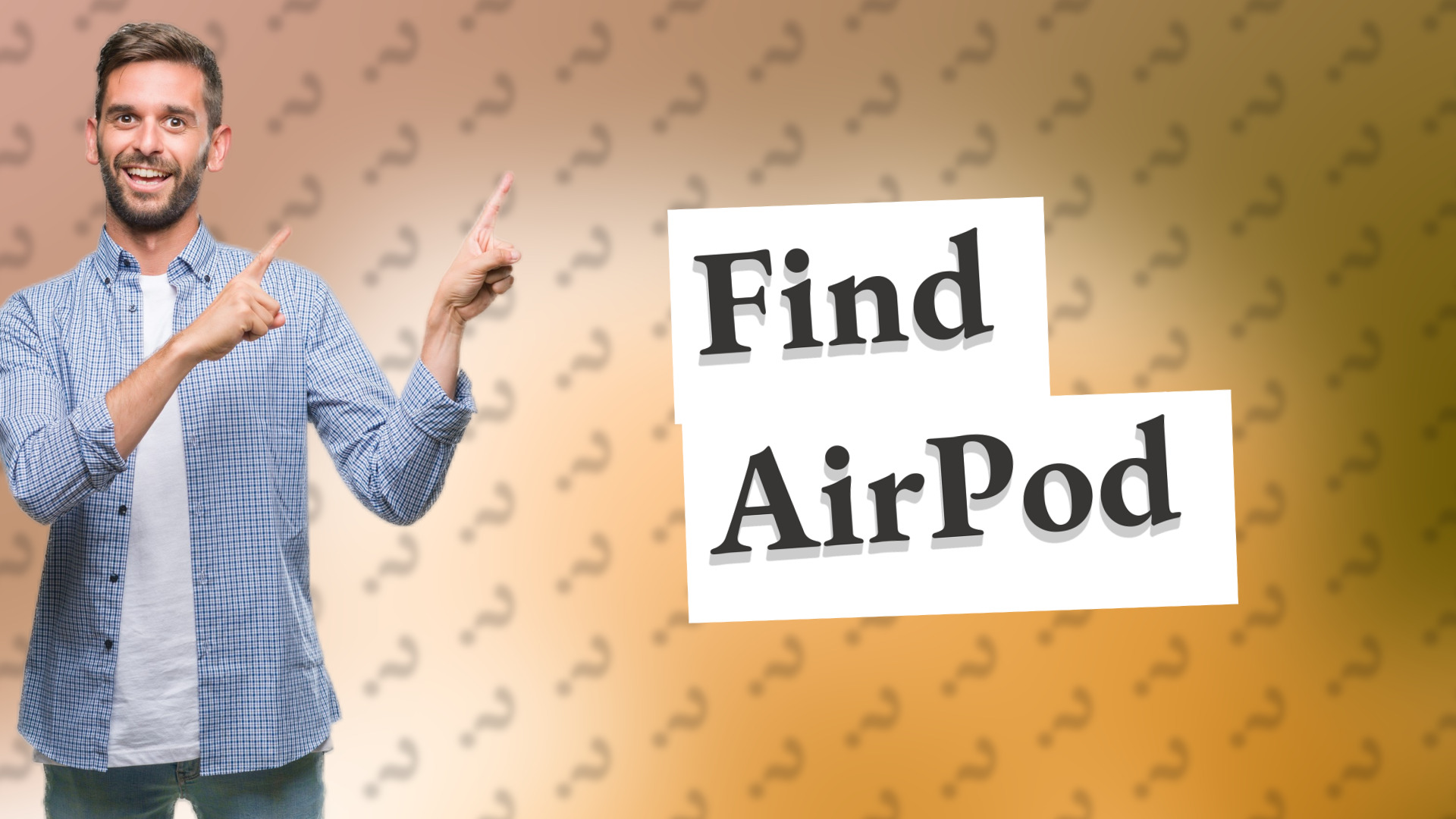 Find AirPod
