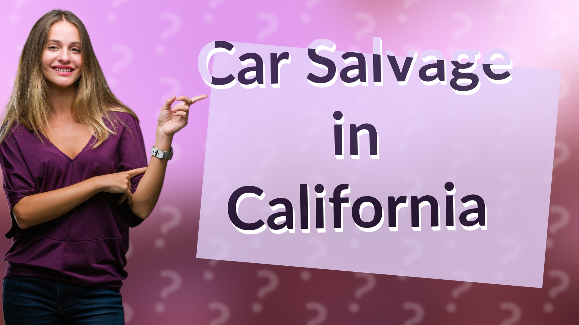 Car Salvage in California