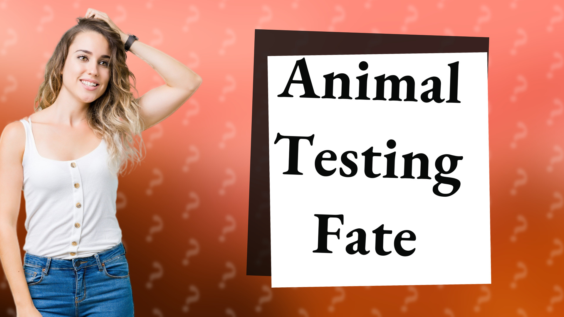 Animal Testing Fate