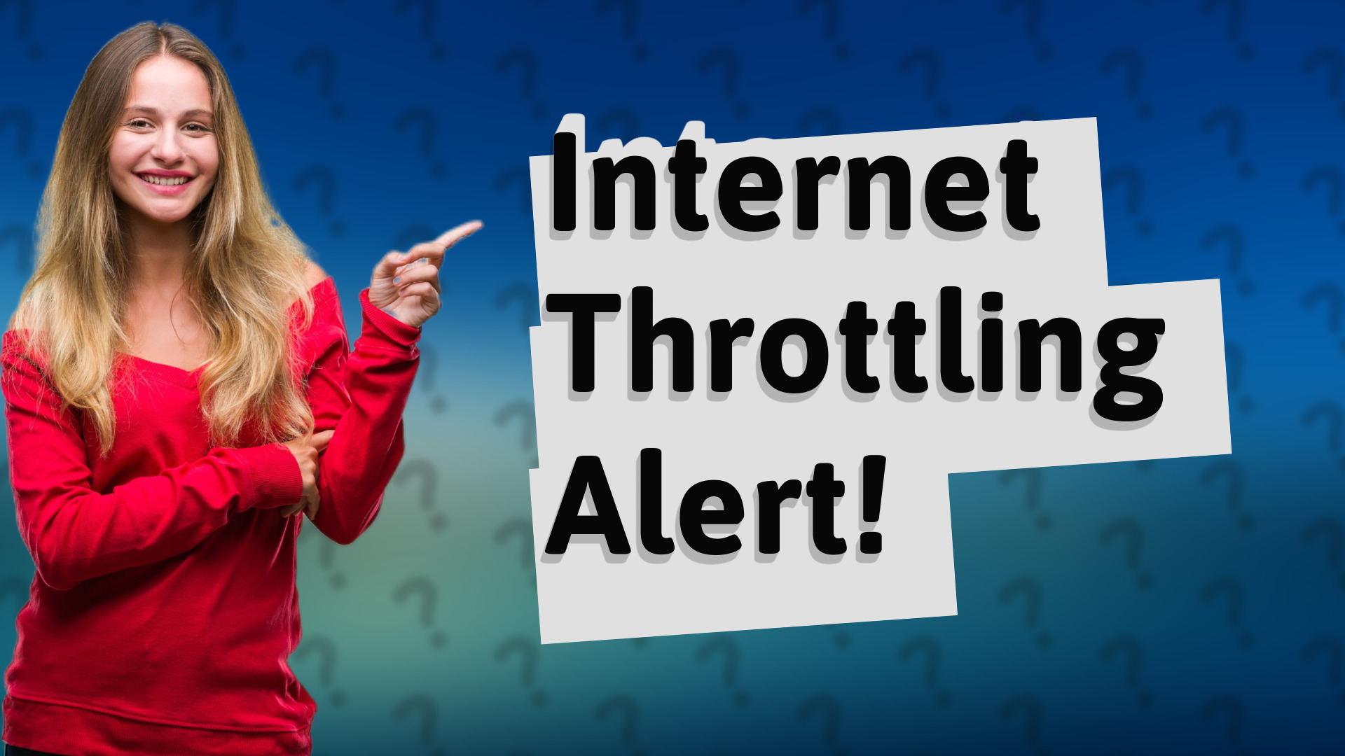 Internet Throttling Alert!