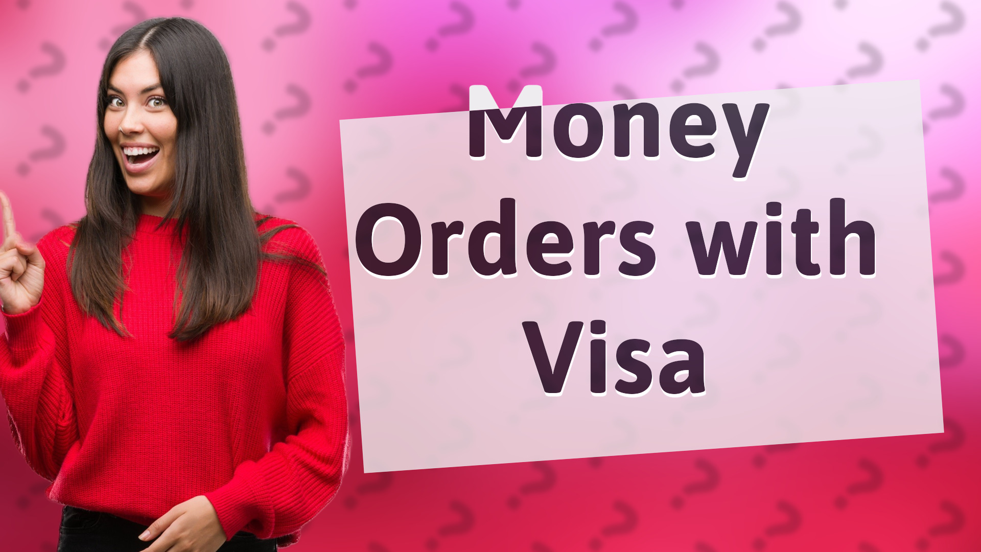 Money Orders with Visa