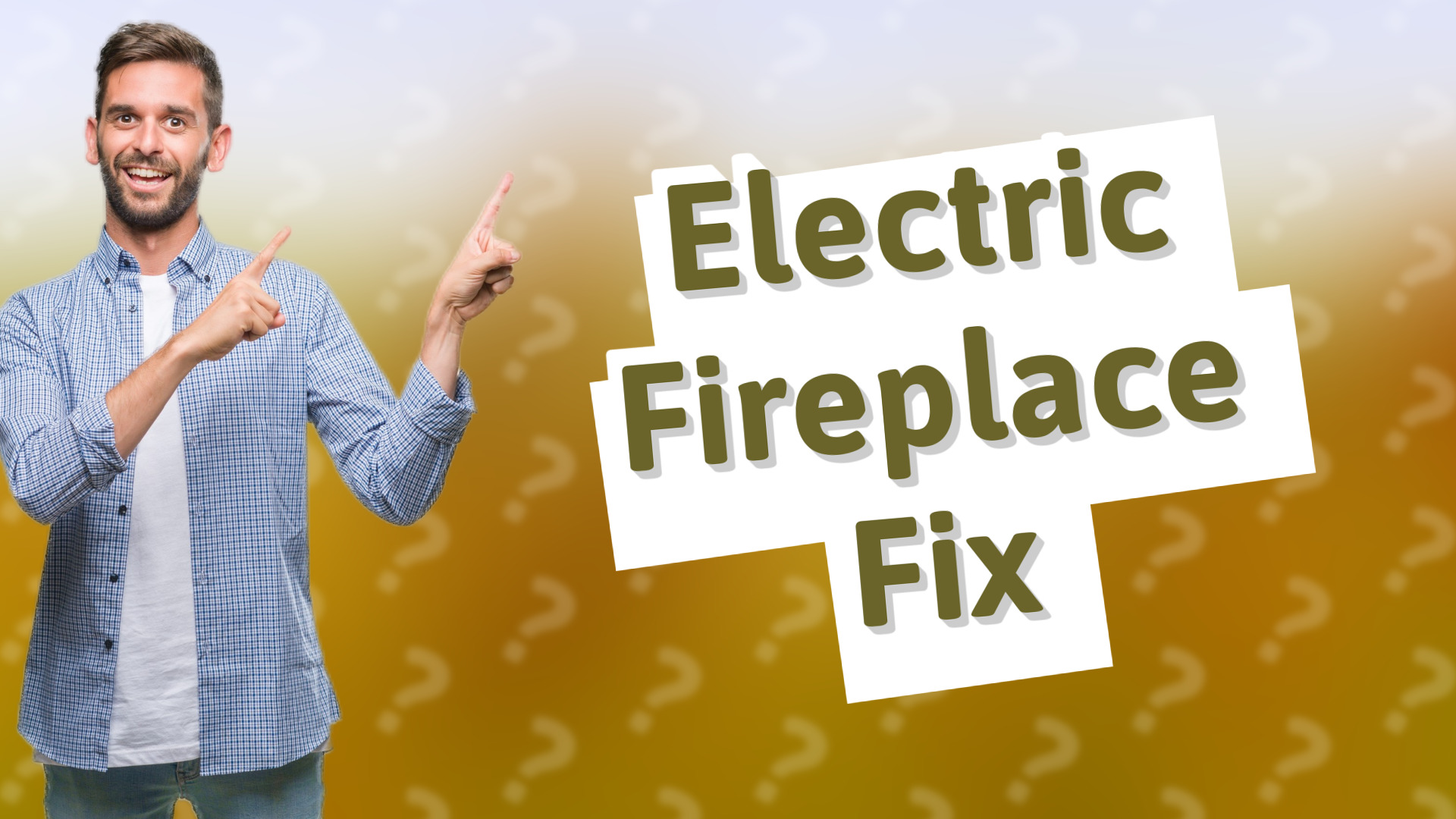 Electric Fireplace Fix