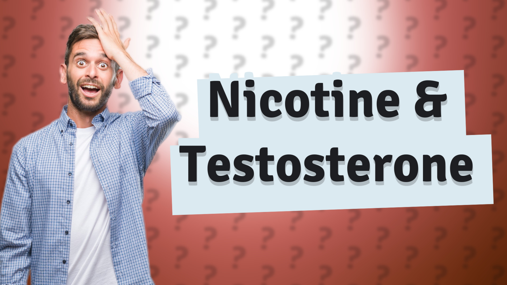 Nicotine & Testosterone