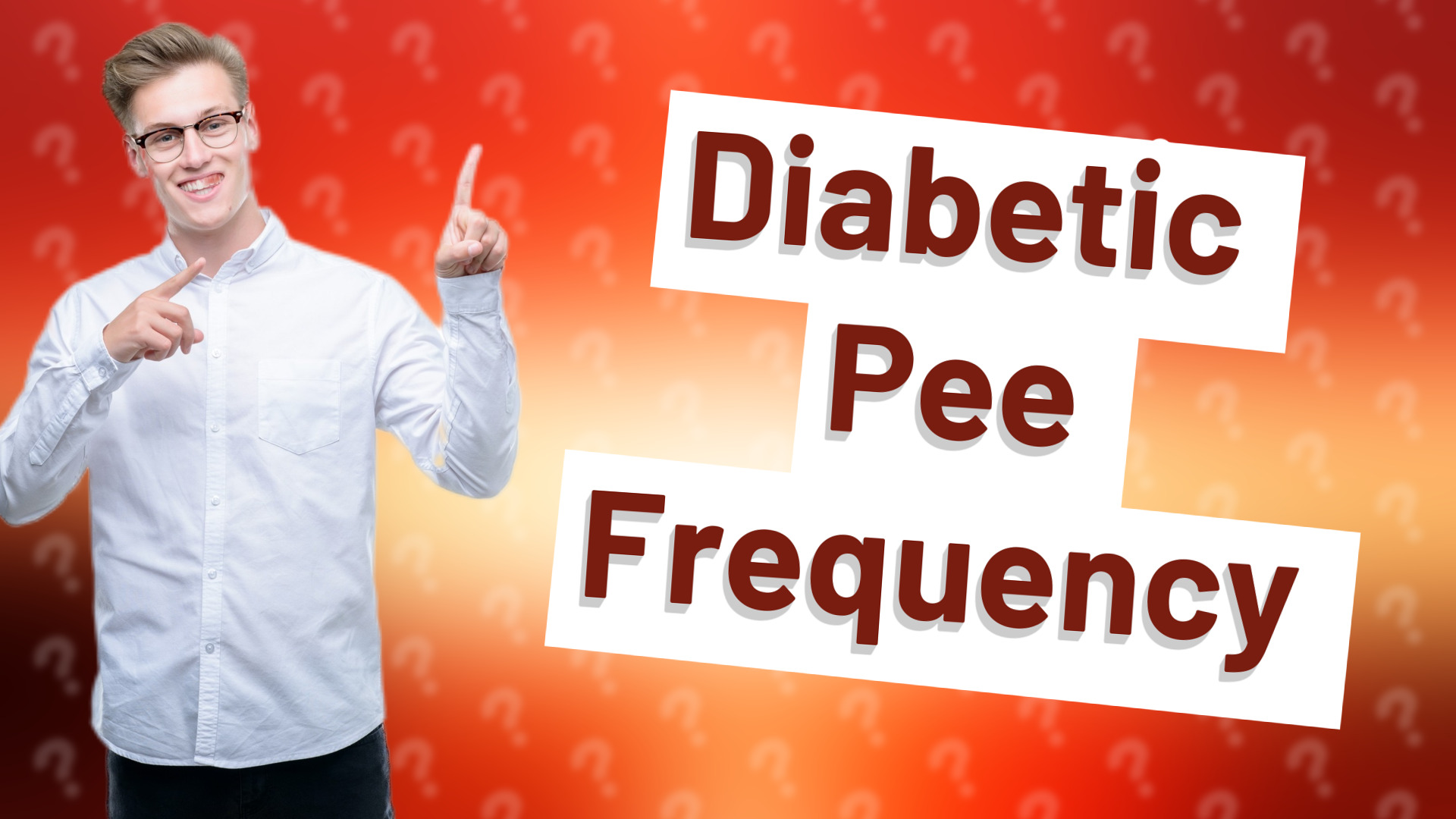 Diabetic Pee Frequency