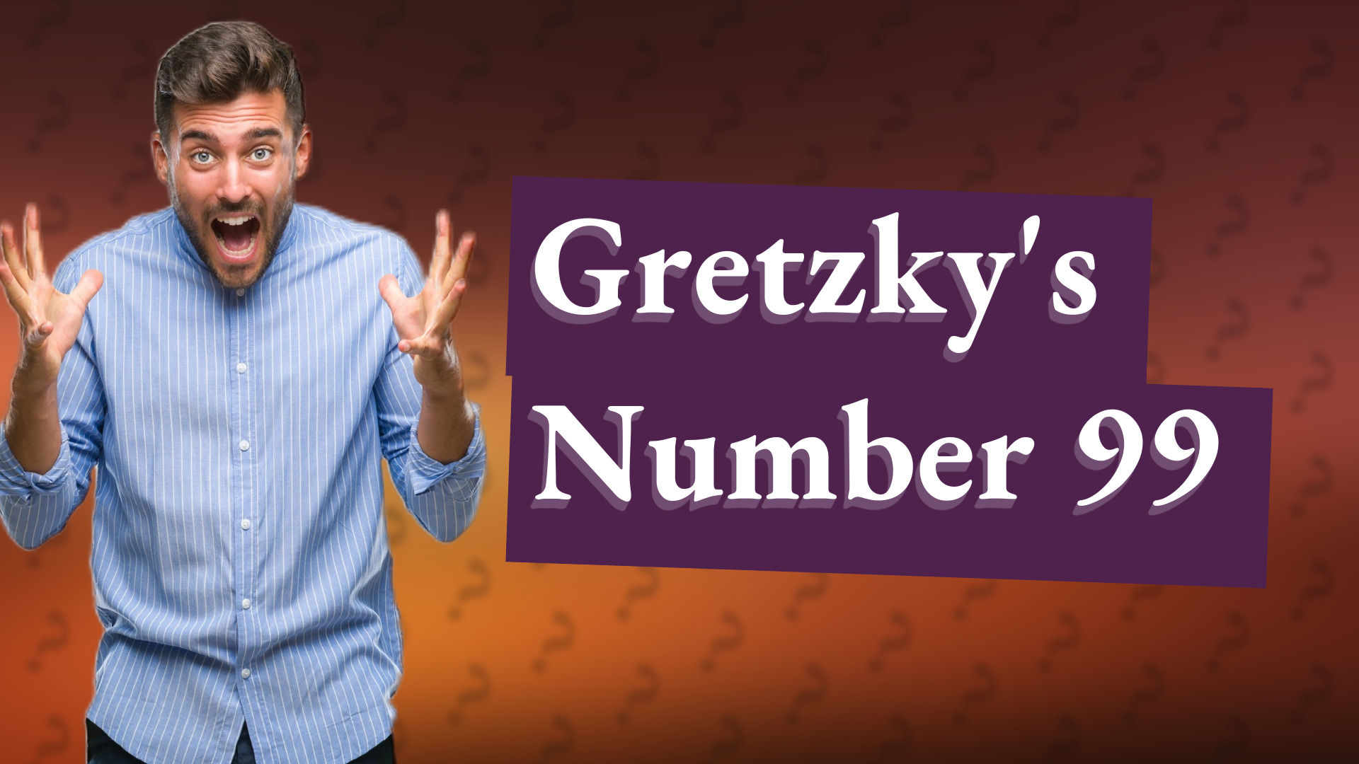 Gretzky's Number 99
