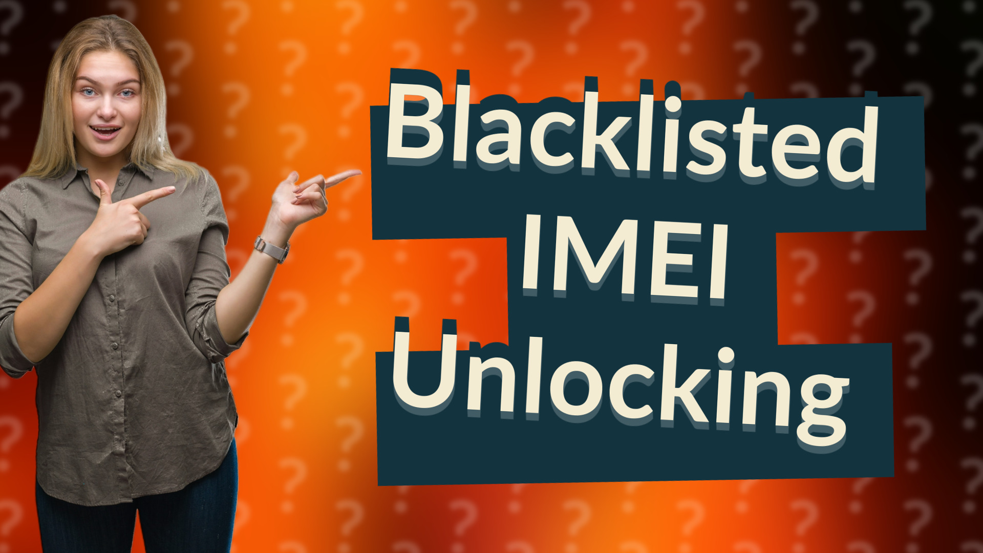 Blacklisted IMEI Unlocking