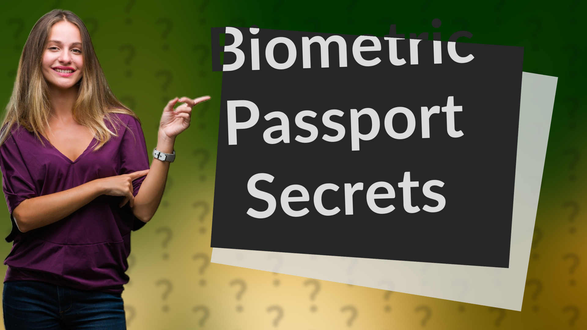 Biometric Passport Secrets