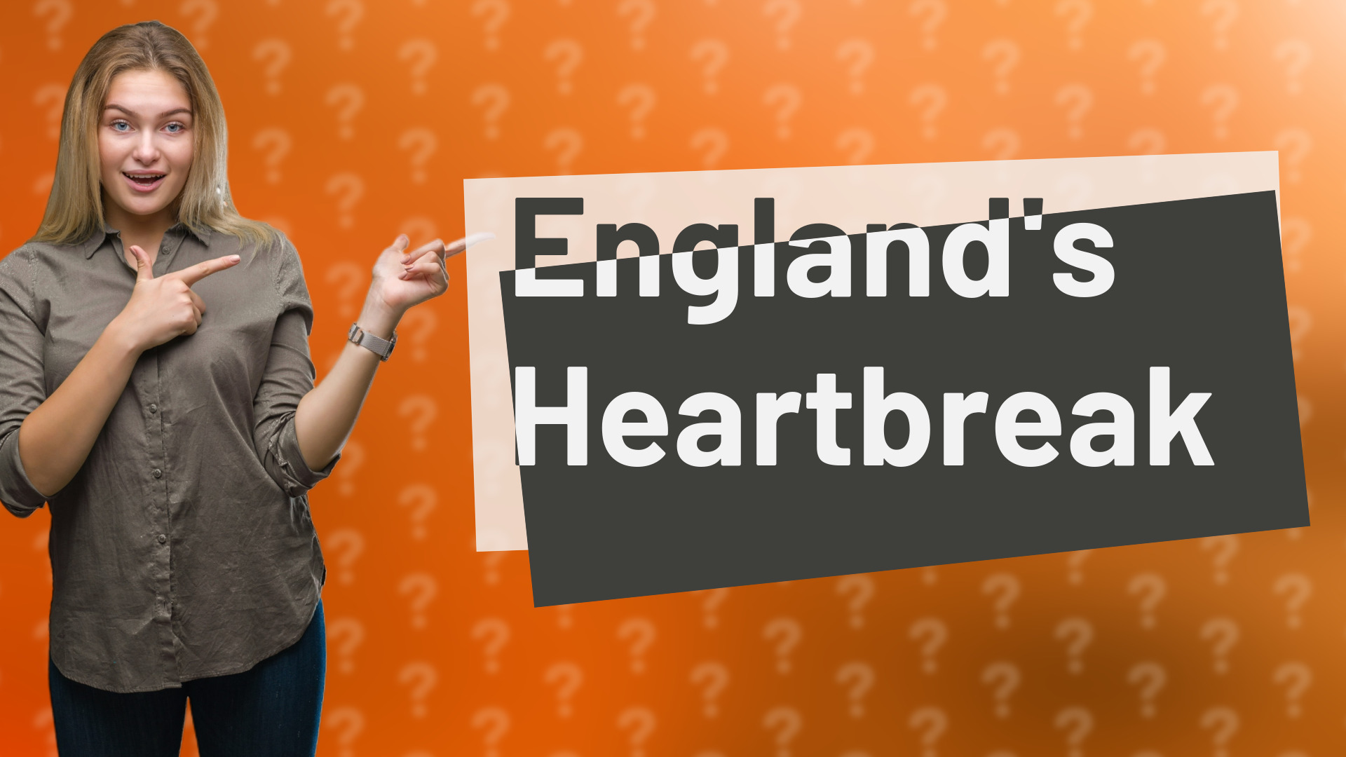 England's Heartbreak