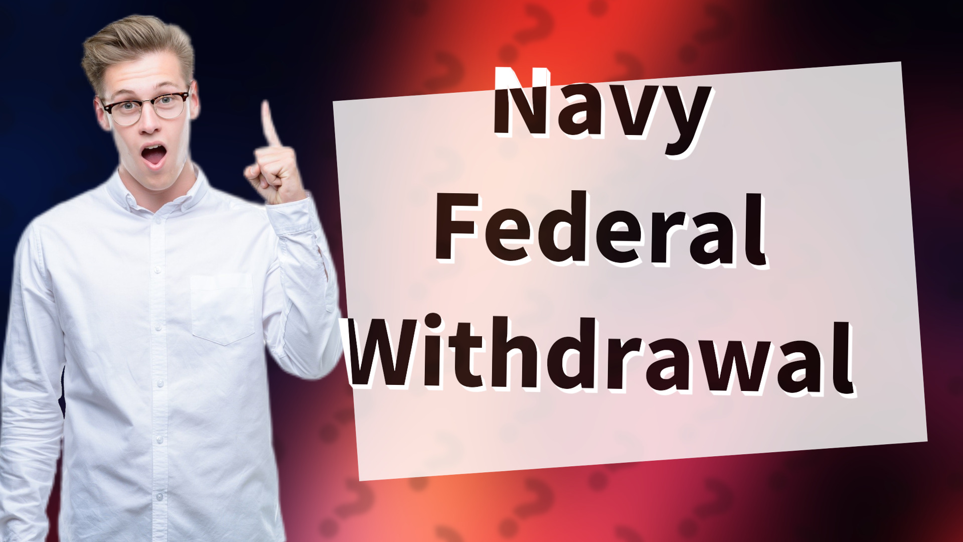 Navy Federal Withdrawal