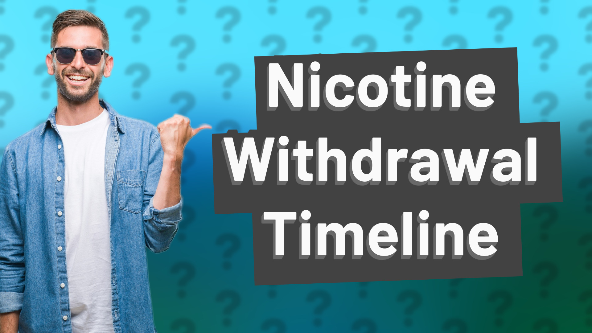 Nicotine Withdrawal Timeline