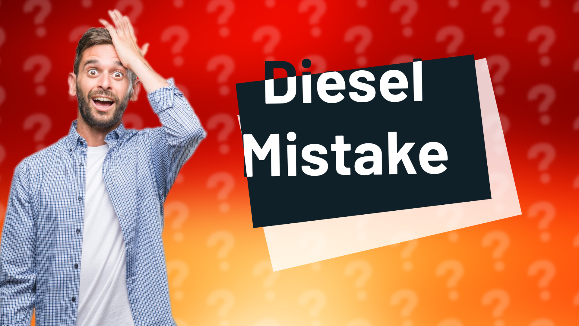 Diesel Mistake