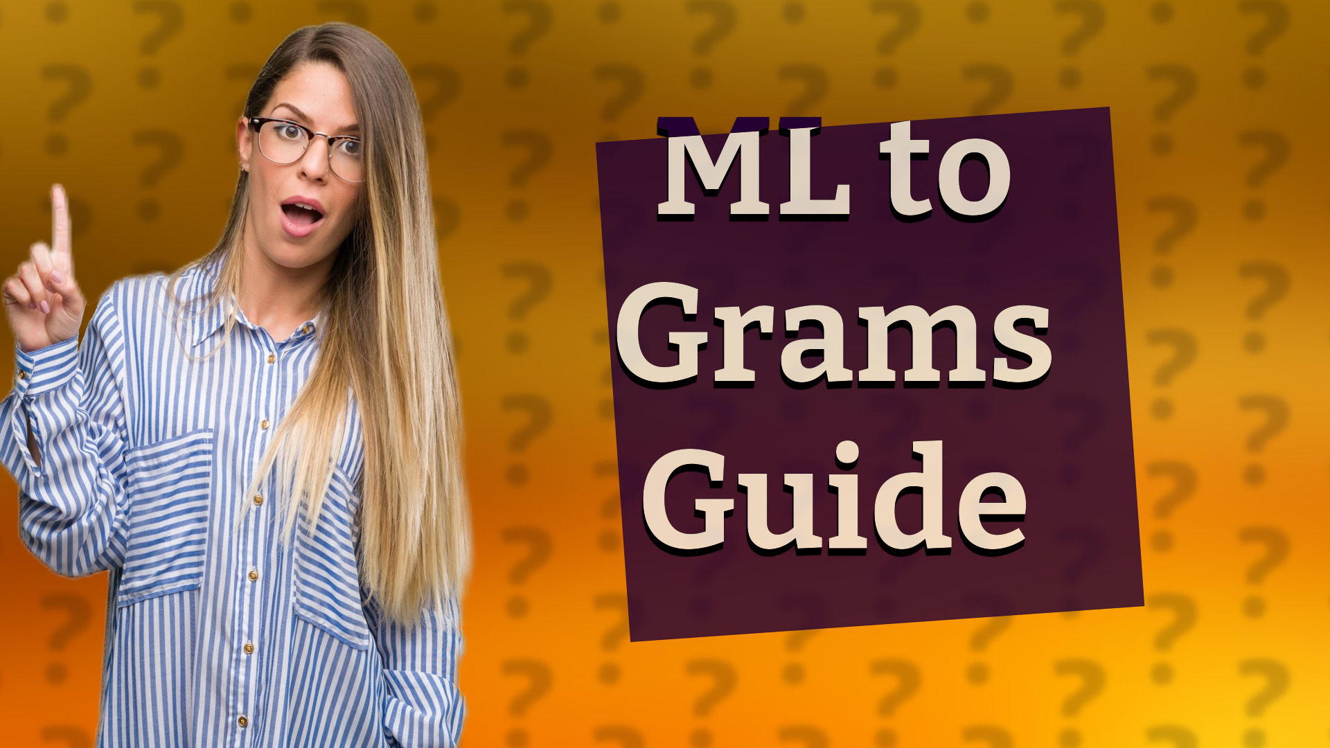 ML to Grams Guide
