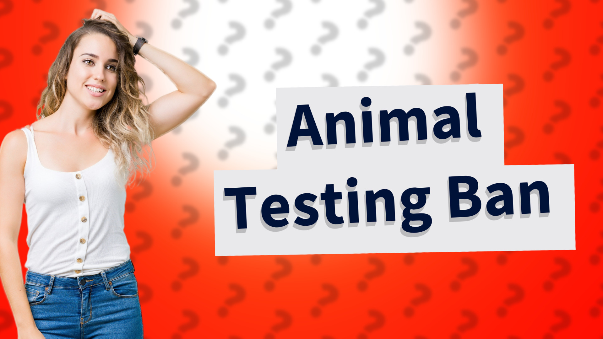 Animal Testing Ban