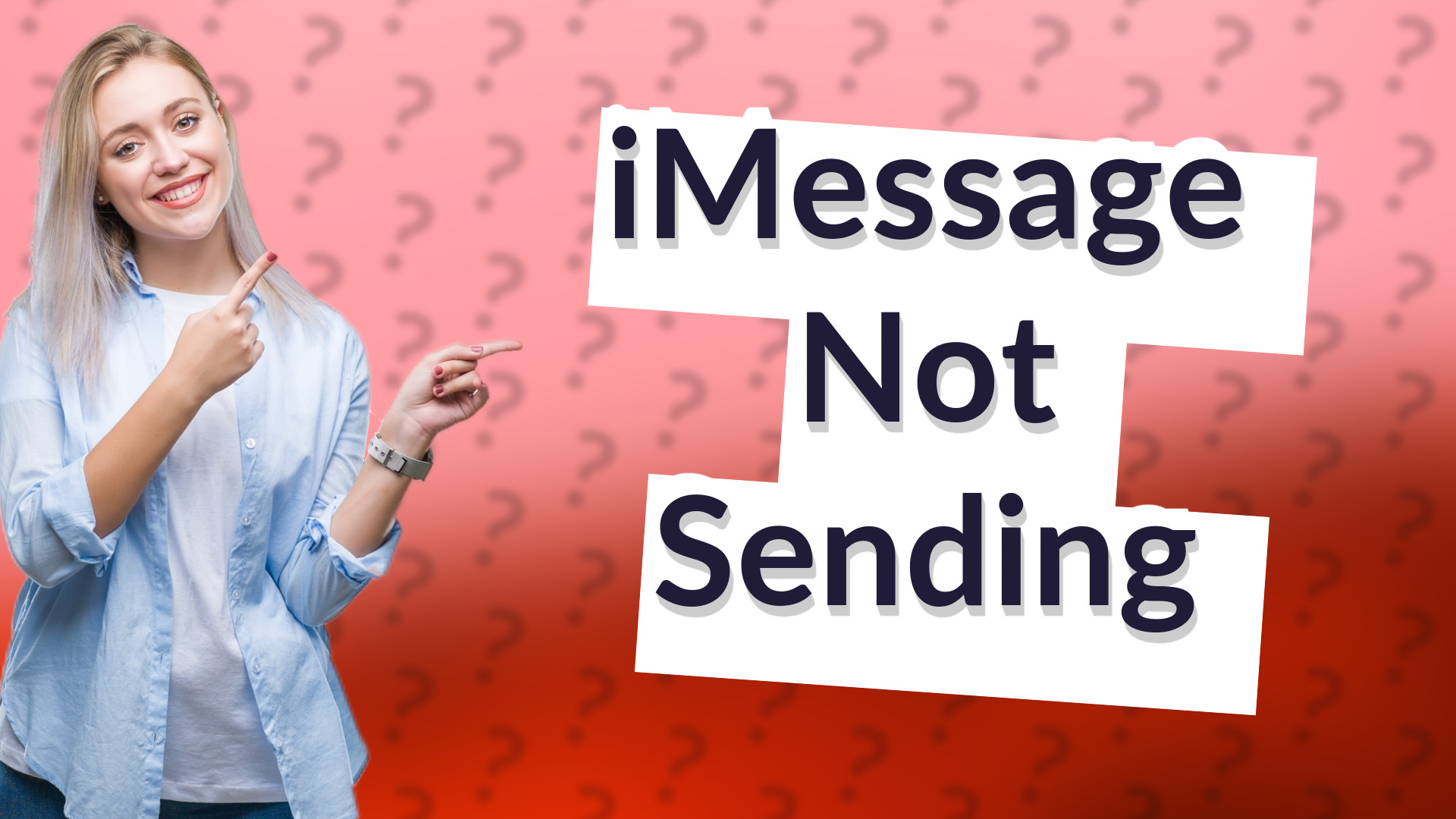 iMessage Not Sending
