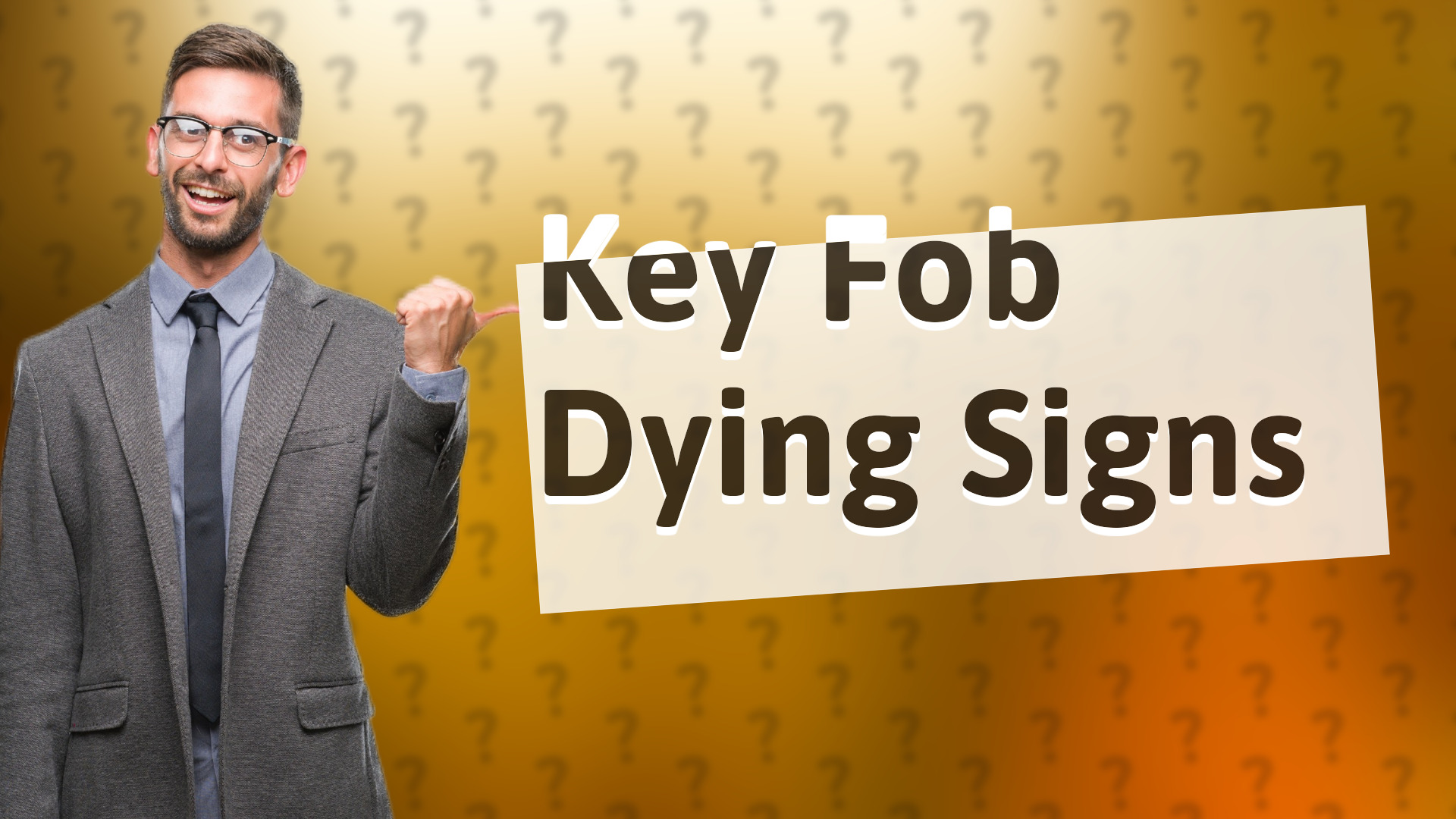 Key Fob Dying Signs