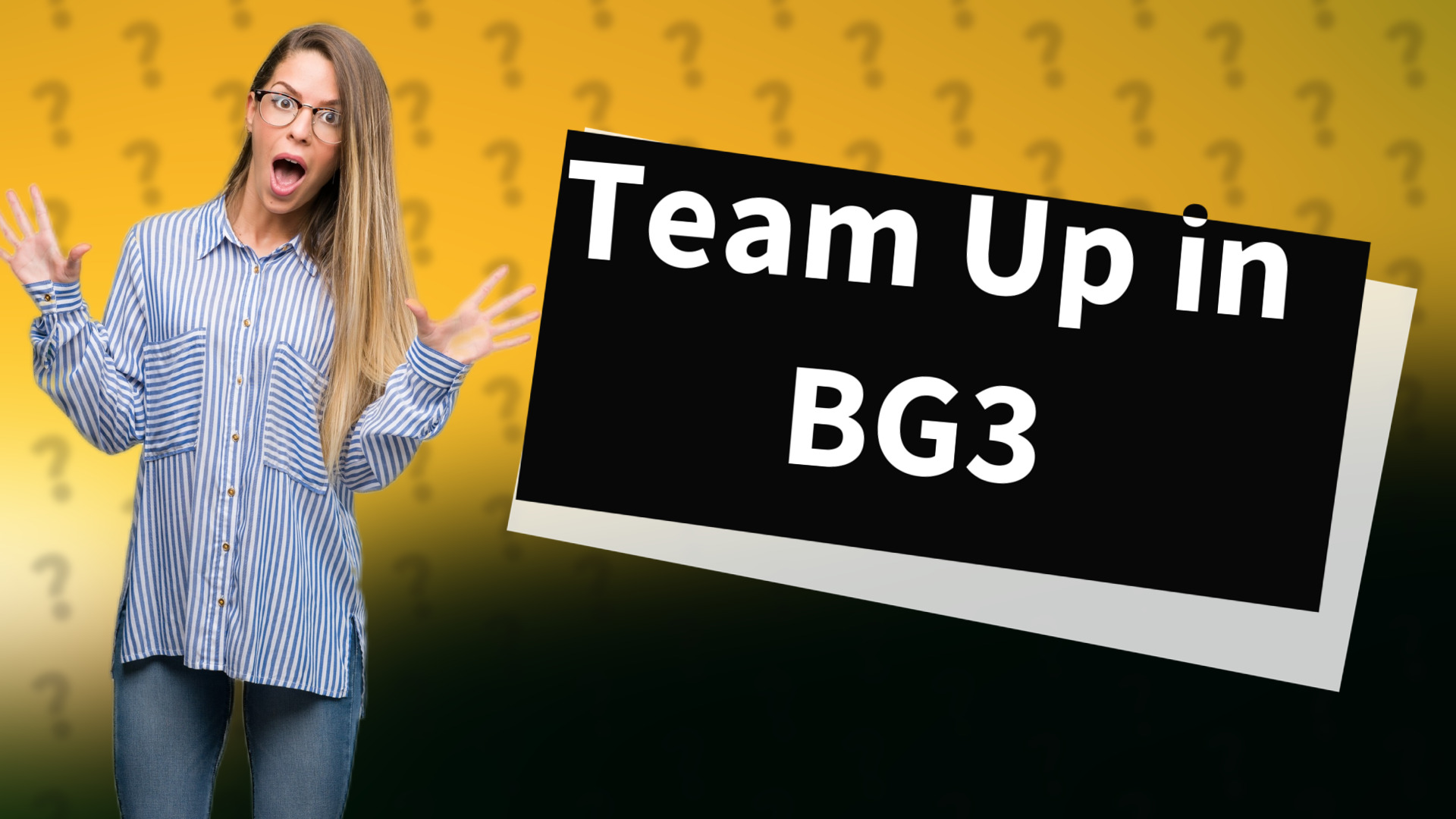 Team Up in BG3