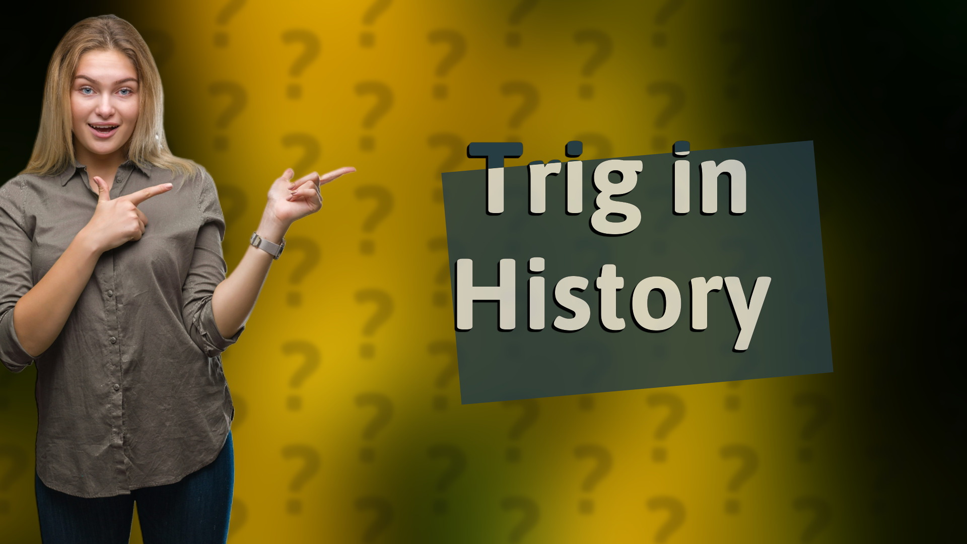 Trig in History