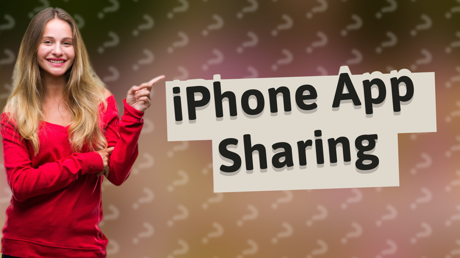 iPhone App Sharing