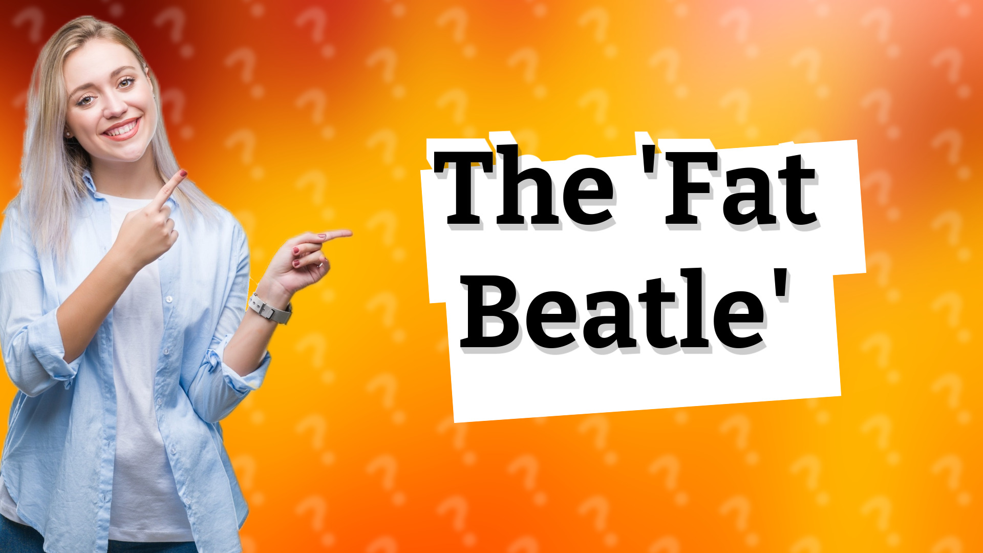 The 'Fat Beatle'