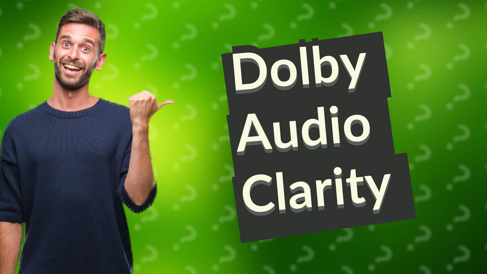 Dolby Audio Clarity