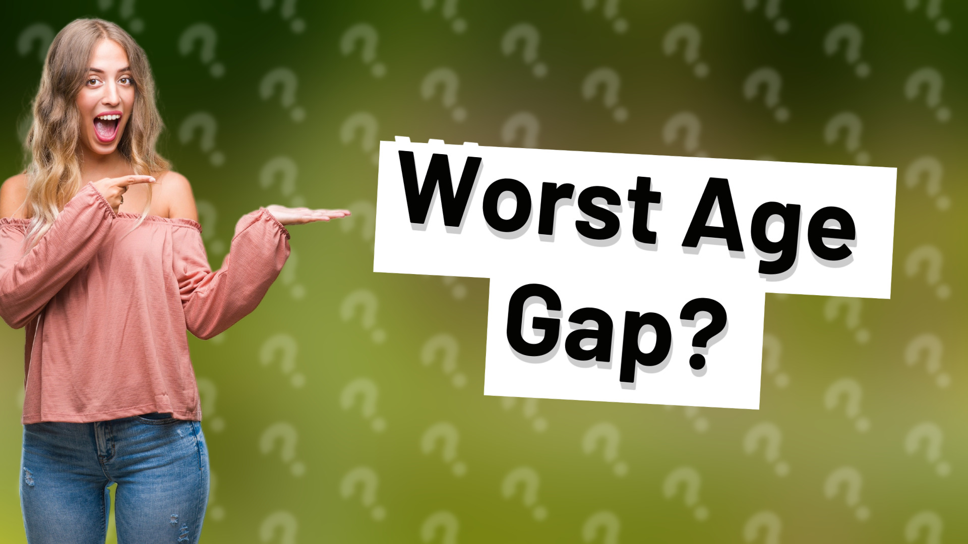 Worst Age Gap?