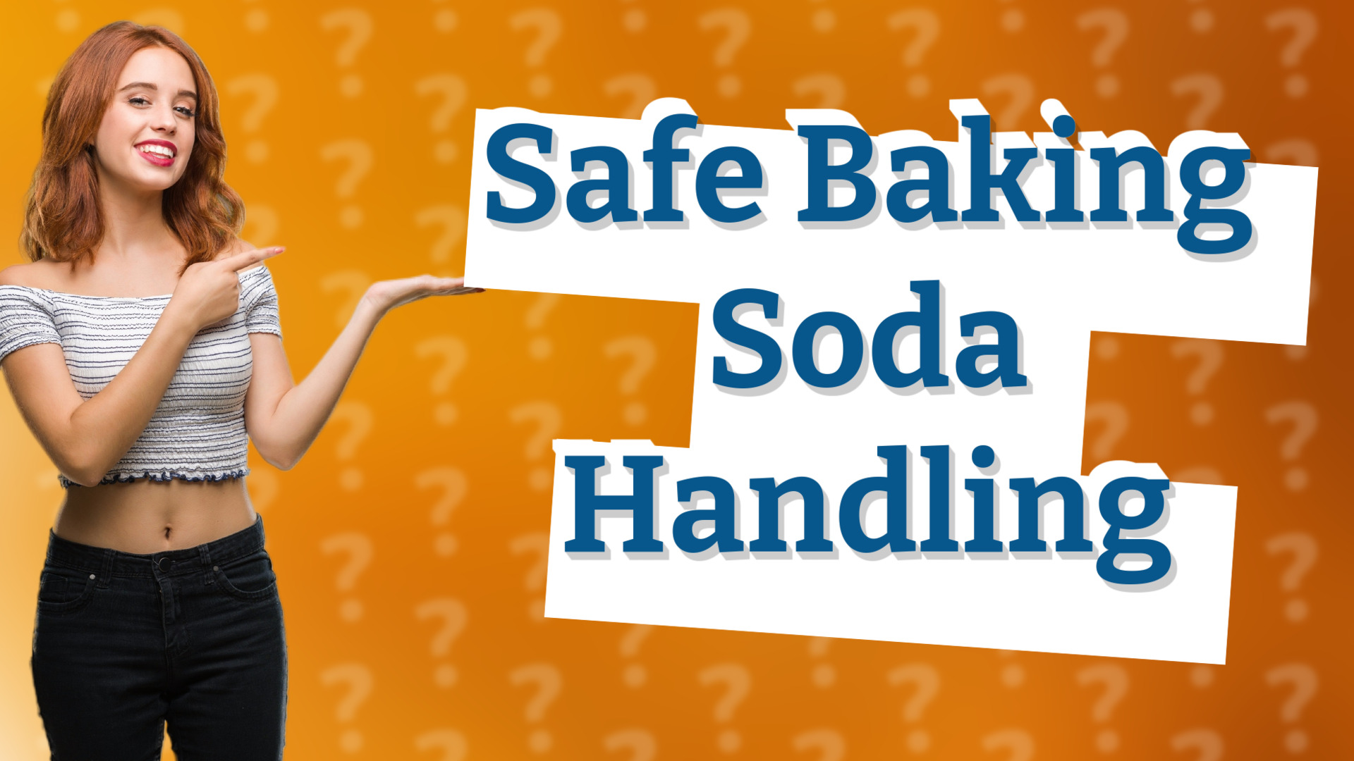 Safe Baking Soda Handling