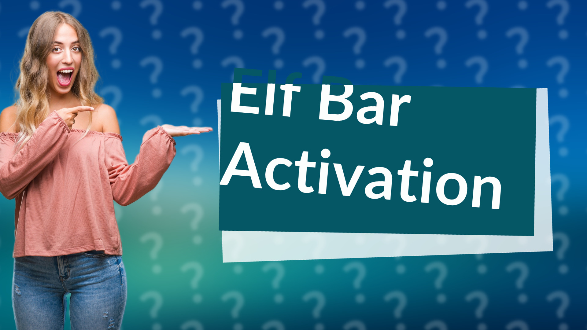 Elf Bar Activation