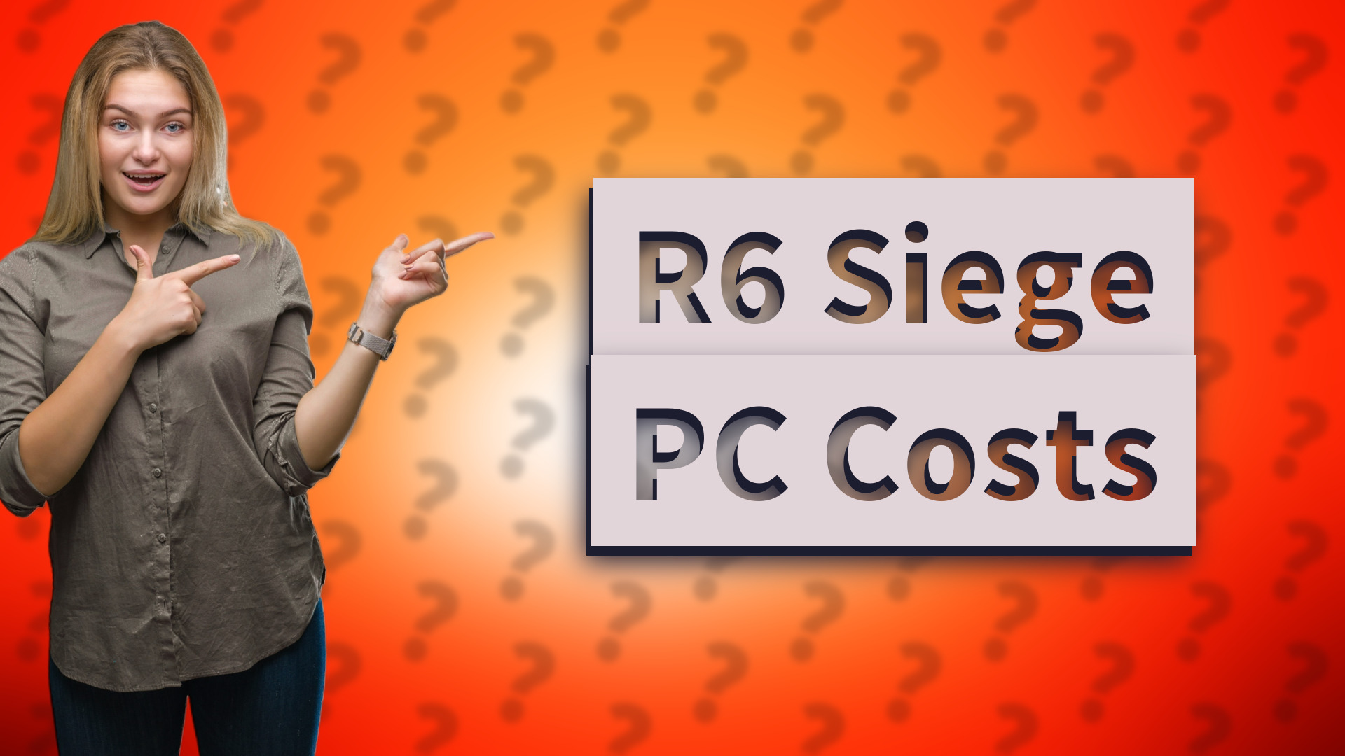 R6 Siege PC Costs